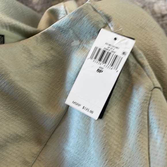 LAUREN RALPH LAUREN Petite Knee Length Sleek Skirt Light Green - Picture 4 of 4